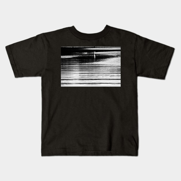 Barque en lignes Kids T-Shirt by rollier